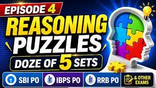 EP: 4 | 5 Sets of Puzzles Challenge 🔥 | Boost Your Logical Thinking in 3 Minutes | Aspiration