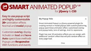 Smart Animated Popup 1.0