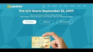 First in the world UAHPAY will be listed on the worlds TOP crypto currency Join Our Pre ICO Now And
