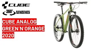 Cube ANALOG green´n´orange 2020: 360 Bike review