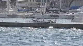 Croatia Bora at Korcula Marina