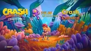Crash Bandicoot 4: Crash Landed - 1:12:00! Beating Dev Time Trial Relic