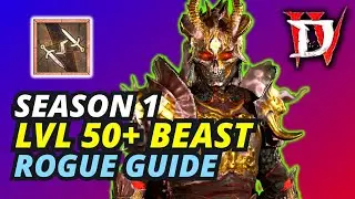Diablo 4 NEW Season 1 BEAST Rogue Build