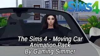 The Sims 4 - Moving Car - Animation Pack