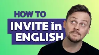 How to Invite in English