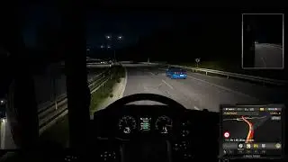 утренний EURO TRUCK SIMULATOR. накручиваем 2 часа для игры онлайн