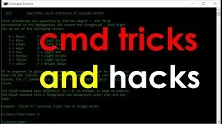 5 Amazing Command Prompt Tricks You Should Know | CMD Tricks | iTech Home