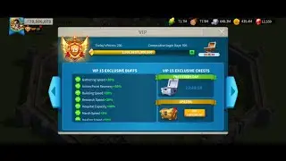 Upgrading VIP 15 as F2P Rise of Kingdoms