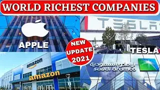 Top 10 Richest Companies In The World 2021 | April 2021 | World Most Valuable Companies |
