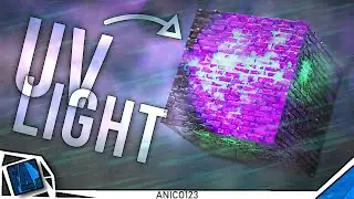 UV Light Reactive Shader in Blender