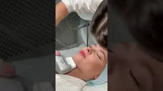 Алена Шишкова на процедуре SMAS-lifting на аппарате Ultraformer. Venesa Clinic