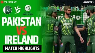 Pakistan Vs Ireland 1st T20 Match | HighLights GamePlay | Cricket 19