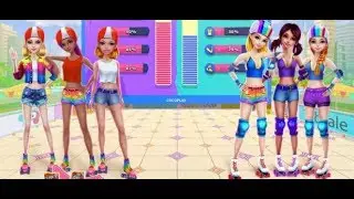 NEW Мультфильм для девочек—БАРБИ на роликах ТРЕНИРОВКА ВЫСТУПЛЕНИЕ—Игры для детей  Android Gameplay