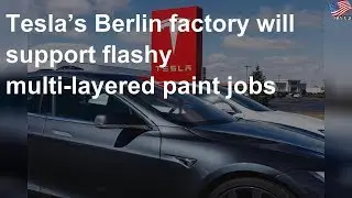 Tesla’s Berlin factory will support flashy multi-layered paint jobs