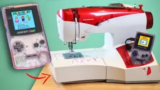 The Nintendo GameBoy Sewing Machine