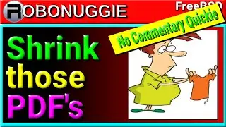 A look at ShrinkPDF on FreeBSD | A No Commentary Quickie