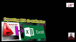 how to Export X Y Z coordinates from AutoCAD to Excel |how to export autocad coordinates to excel