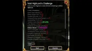 =AQW= Void Highlord Class Quest (شرح بالتفصيل)