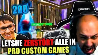 ☠️🎮 LETSHE zeigt KEINEN RESPEKT | W KEYED die GEGNER | PRO CUSTOM Lobby | Part 2 | Amar