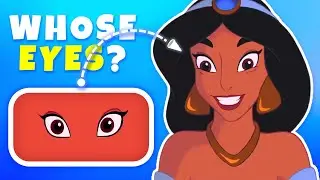 Guess The Disney Character By Their Eyes | Disney Trivia Game