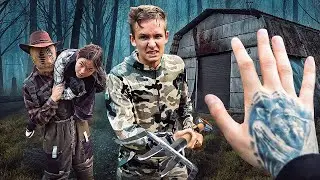 НАШЛИ ПРОПАВШИХ ПОДРОСТКОВ В ЛЕСУ. ПАЦАН НАБРОСИЛСЯ НА МАНЬЯКА