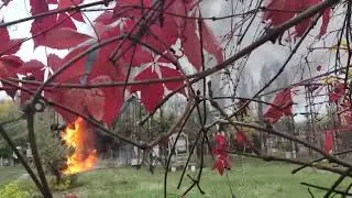 Донецк. Прилет по подстанции в рн.шахты Соц.Донбасс.10.10.22