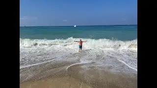 Море в Алании сегодня Пляж Клеопатра