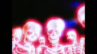 Skeletons roasting Jellybean but more angry template