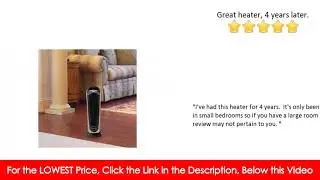 Lasko 751320 Ceramic Tower Heater with Remote Control