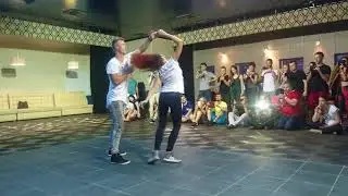 Viktor Bogdanov & Elizabeth Maklakova, Zouk demo, Ukrainian Zouk Carnival 2018
