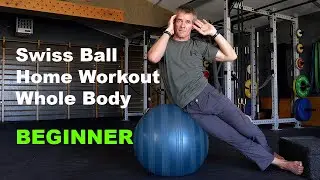 Swiss ball whole body 30 min home workout (FOLLOW ALONG)
