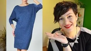 Вязаное ПЛАТЬЕ: с чем носить и как подчеркнуть вашу фигуру