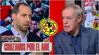 ENFRENTADOS José Ramón Fernández y Mauricio Ymay por el América. ¿Quién tiene la razón? | Cronómetro