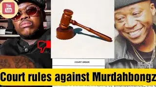 Court ruling against Bongani #murdahbongz  #blackmotion