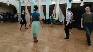 Кадриль Les Citoyens (Граждане) Фигура 4 Sans-culottes (учебное видео с класса) Сообщество Assemblés