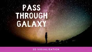 ✵Passing through stars ✵- zoom out motion Copyright free Video