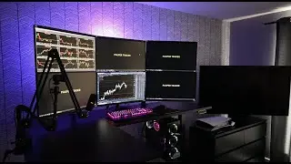 Trading Desk Setup and YouTube Studio - Why do I need 6 screens?