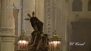 CRISTO DE HUMILDAD Y PACIENCIA MALAGA 2023 VIA CRUCIS AGRUPACION DE COFRADIAS EN LA CATEDRAL 4K