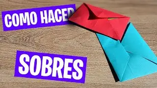 📩 COMO HACER SOBRES DE PAPEL 📩 - Origami - DIY - 🦊 Manualidades con Quiire 🦊