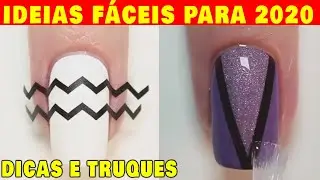 As Melhores ideias de decoração de unhas 2020 Simples e Fácil de Fazer - #unhasdecoradas 01
