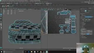 Maya Create UVs Camera-Based in UV Toolkit Shortcut
