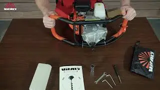 Распаковка мотобура Vitals BUM 52n.
