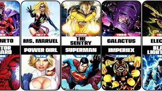 50 Marvel vs DC - Copycat Characters