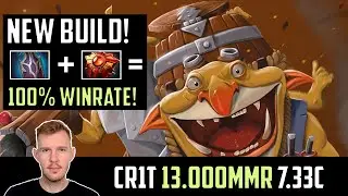 Cr1t [Techies] Suport 4 INSANE build 7.33c 20 min GG!