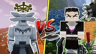 Minecraft 1.16.5 Jujutsu Kaisen Mod - Himejima VS Mahoraga