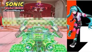 Sonic Racing CrossWorlds Online Match - Hatsune Miku Festival - Wave Gameplay