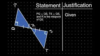 How to PROVE Triangles Congruent