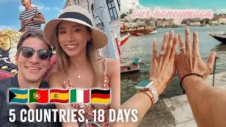 ✈️ Our Honeymoon: 5 Countries in 18 Days! | YB Chang Biste