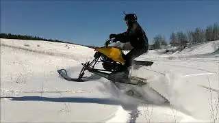 сноубайк самодельный мини 
