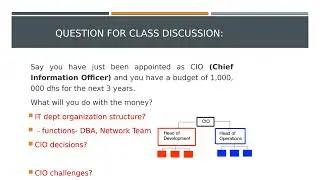 CIS 4203   IT Strategy and Governance 202420  CH1